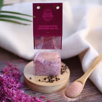 Bhutan Blossom - Szechuan Pepper Himalájai Só Mix, 100 gr-os
