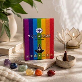 Green Tree - 7 Chakras Füstölő Kúp