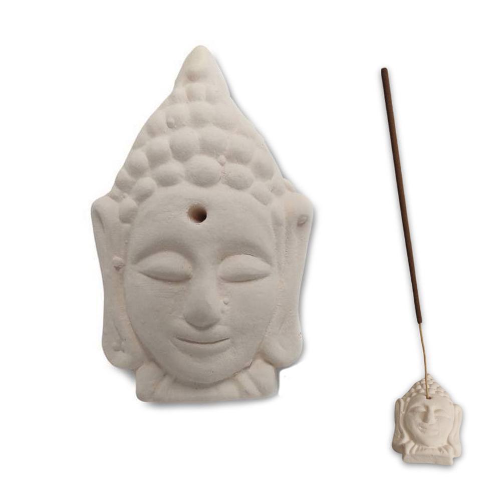 Buddha Kerámia Füstölőtartó