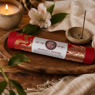 Nepáli Hengeres Füstölő - Mandala Incense