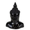 Thai Buddha Mellszobor - Fekete